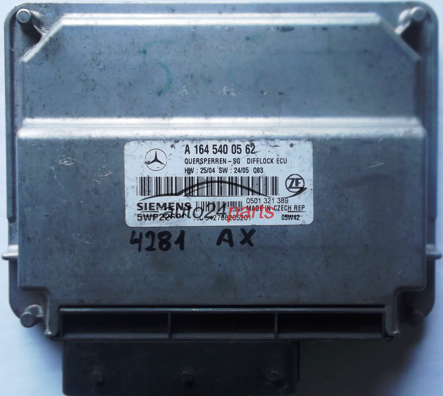 Schema fusible ml w164