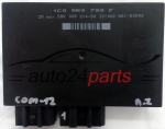CONFORT MODULE 1C0959799F, 1C0 959 799 F, HELLA 5DK008214-50, 5DK 008 214-50 SEAT SKODA VW