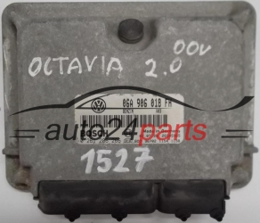 KOMPUTER STEROWNIK SILNIKA SKODA OCTAVIA 2.0 AQY 06A906018FH, 06A 906 018 FH, BOSCH 0261206266, 0 261 206 266 - 1527, 1617, 2002