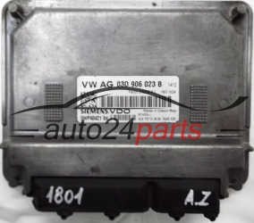 KOMPUTER STEROWNIK SILNIKA VW VOLKSWAGEN FOX 1.4 03D906023B, 03D 906 023 B, SIEMENS VDO 5WP40800, 5WP40421, 5WP40504, SIMOS 9.1 - 1639, 1801, 1860, 1931